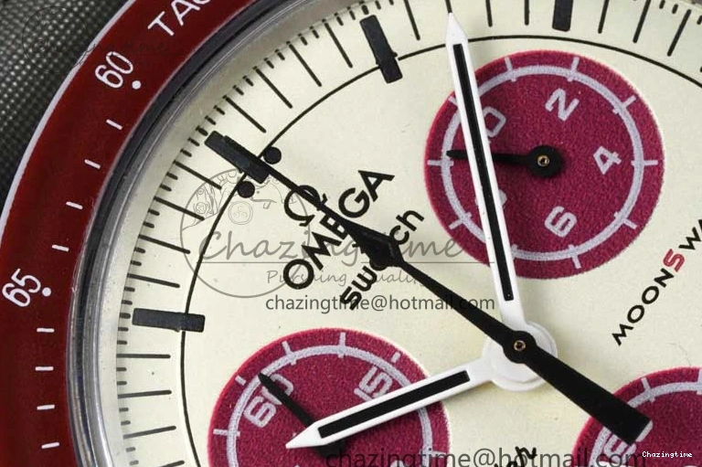 1229 Speedmaster Misson To Pluto 1:1 Best Edition Gray Dial On Nylon Strap Quartz TravelReady 7858